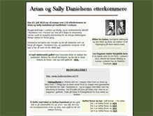 Tablet Screenshot of etterkommerfest.loshavnsidene.net