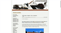 Desktop Screenshot of loshavnsidene.net